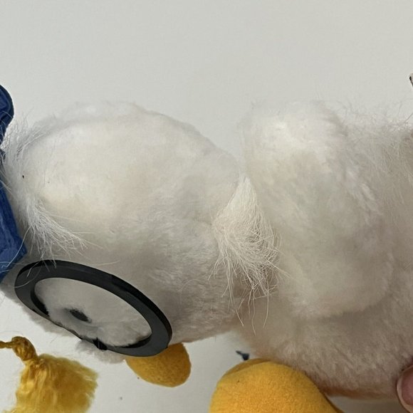 Vintage 1985 Applause Graduation Owl Plush  And Graduate Figure Cake Topper - Picture 15 of 16